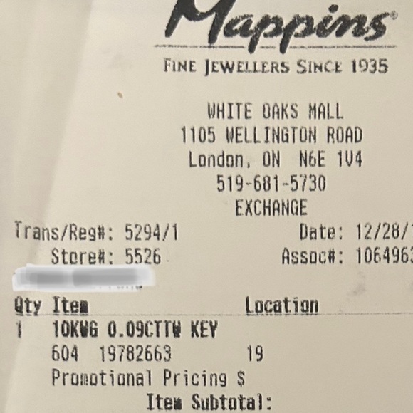 **HOST PICK** STUNNING Diamond & White Gold Key Necklace - Picture 13 of 13